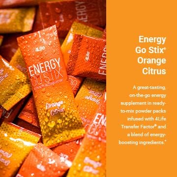Go Stix® Orange Citrus - 4Life Transfer Factor Products