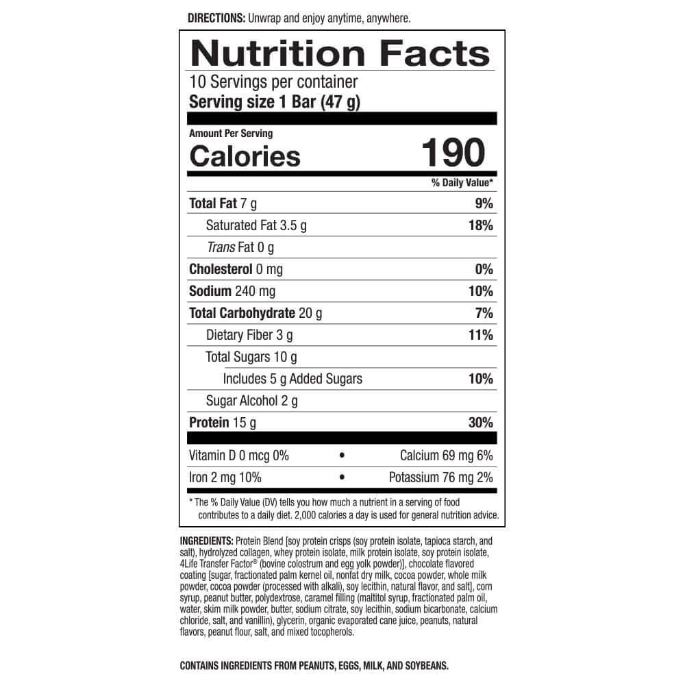 Protein Bar - 4Life Transfer Factor Products