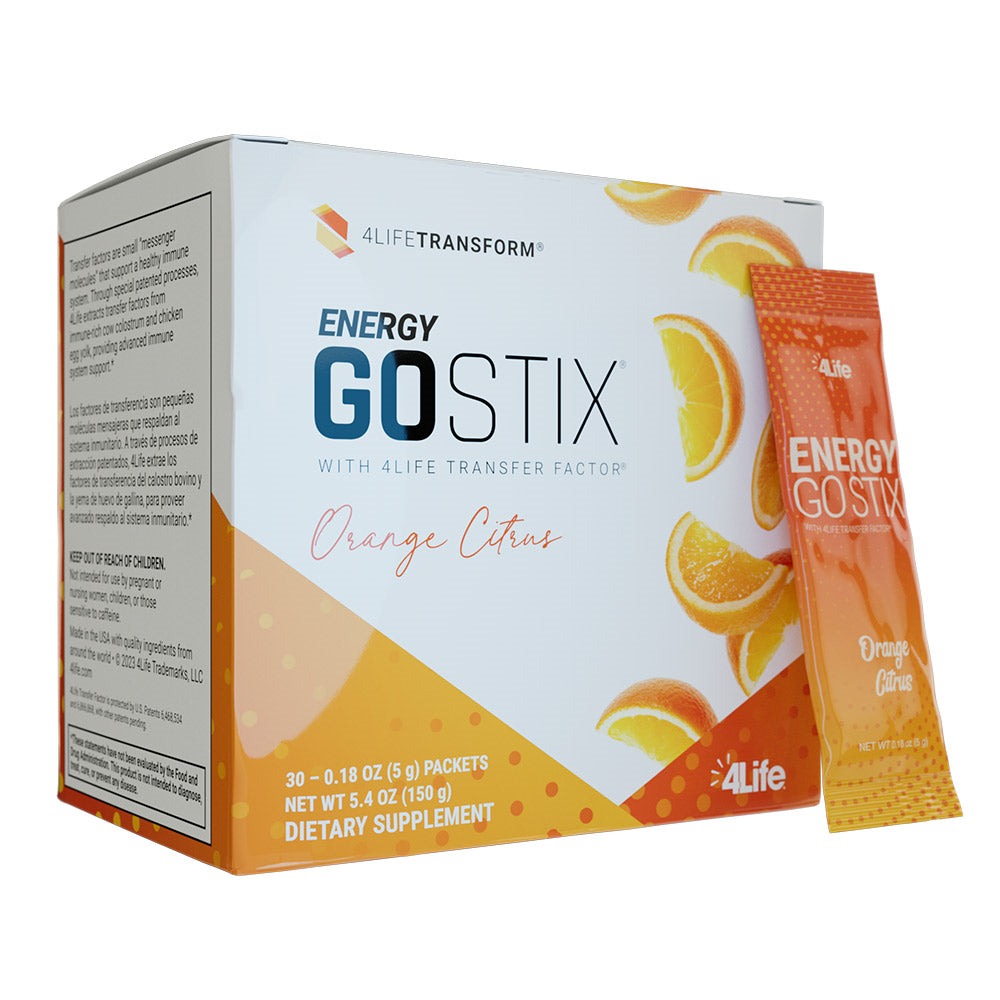 Go Stix® Orange Citrus - 4Life Transfer Factor Products